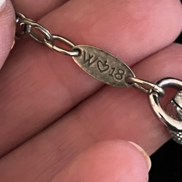 Sabika Silver Chain Link Bracelet & Necklace - Picture 3 of 4